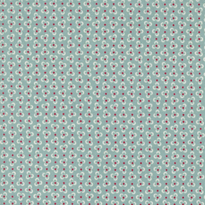 Moda My Summer House Petals Aqua 3044-13 Main Image