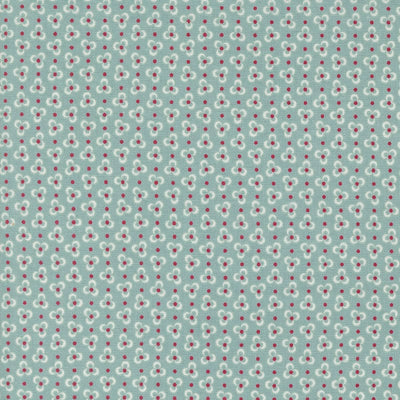 Moda My Summer House Petals Aqua 3044-13