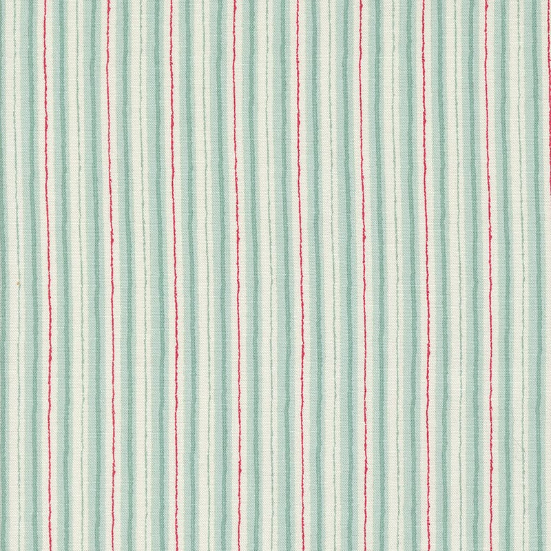 Moda My Summer House Stripes Aqua 3047-13 Main Image