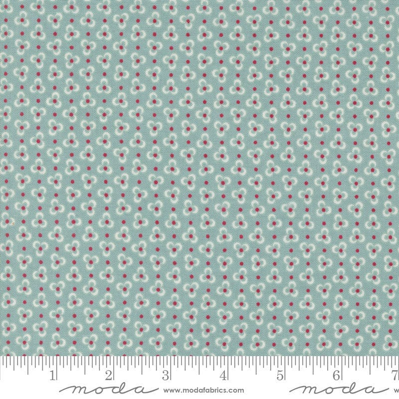 Moda My Summer House Petals Aqua 3044-13 Ruler Image