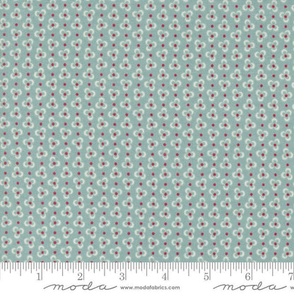 Moda My Summer House Petals Aqua 3044-13 Ruler Image