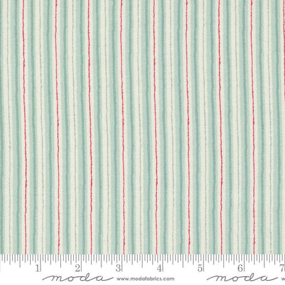 Moda My Summer House Stripes Aqua 3047-13 Ruler Image