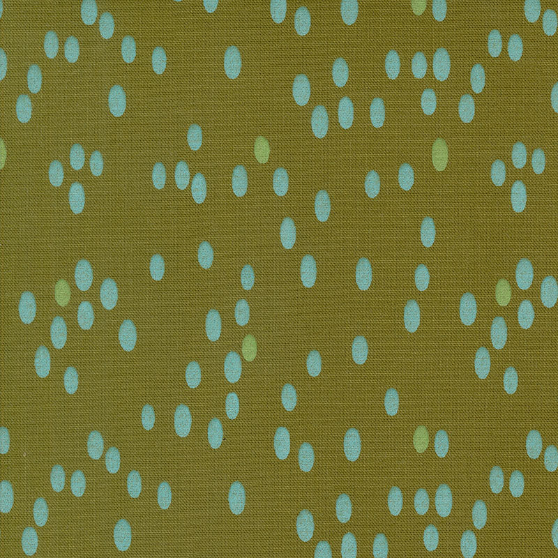 Moda Olive You Dots Olive 1882-17 Main Image