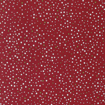 Moda On Dasher Snowballs Red 55665-12