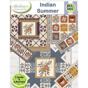 Moda Patterns Indian Summer Pattern Book 3 Quilts 3 Runners  - The Sewing Studio for sale UK - The Sewing Studio