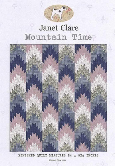 Moda Patterns Janet Clare Quilt Pattern Mountain Time  - The Sewing Studio for sale UK - The Sewing Studio