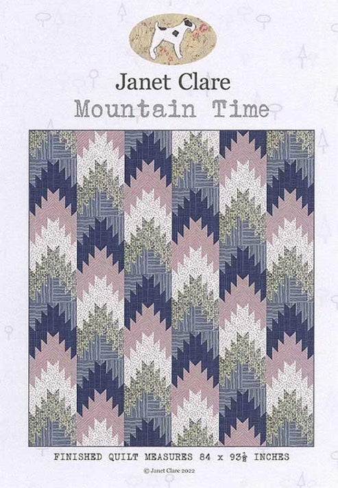 Moda Patterns Janet Clare Quilt Pattern Mountain Time  - The Sewing Studio