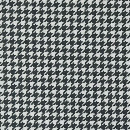 Moda Sable Swan Houndstooth Ebony Porcelain 7448-11 Main Image