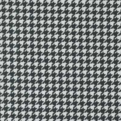 Moda Sable Swan Houndstooth Ebony Porcelain 7448-11 Main Image