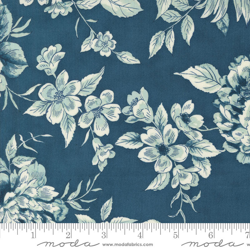 Moda Sandalwood Indigo 108 Inch Wide 108019-14 Ruler Image