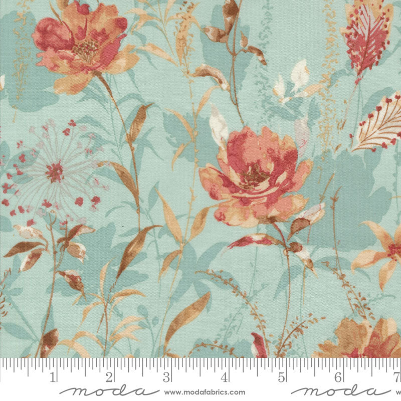 Moda Sandalwood Meadow Eucalyptus 44380-13 Ruler Image