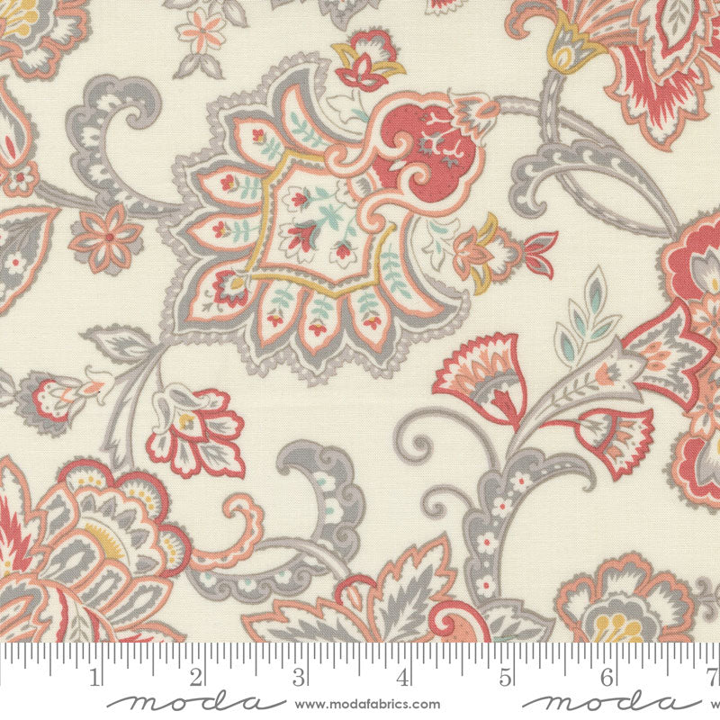 Moda Sandalwood Fleur Paisley Opal 44382-11 Ruler Image