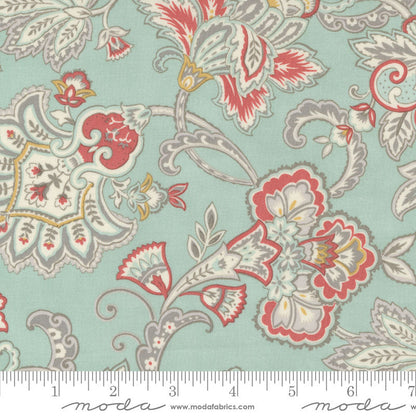 Moda Sandalwood Fleur Paisley Eucalyptus 44382-13 Ruler Image