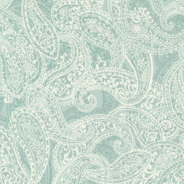 Moda Sandalwood Fleur Paisley Eucalyptus 44383-13 Main Image