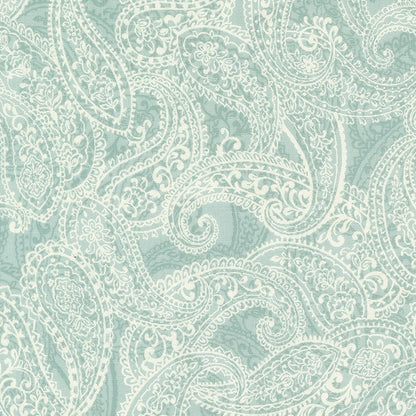 Moda Sandalwood Fleur Paisley Eucalyptus 44383-13 Main Image