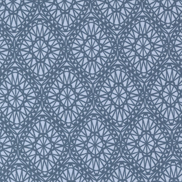 Moda Seaglass Summer Picnic Blanket Dappled Blue 43182-17 Main Image