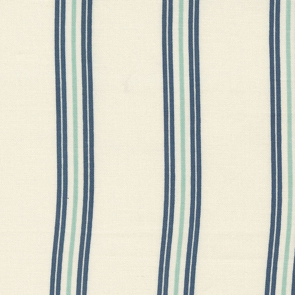 Moda Seaglass Summer Seaside Stripe Oyster 43184-11 Main Image