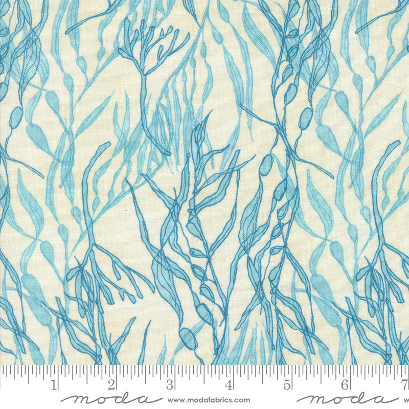 Moda Serena Shores Seaweeds Cloud 48773-11 Ruler Image