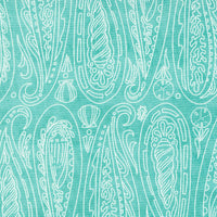 Moda Serena Shores Paisley Shells Aqua 48772-21 Main Image