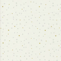 Moda Shimmer Metallic Snowing Dots Ivory 1846-11M Main Image