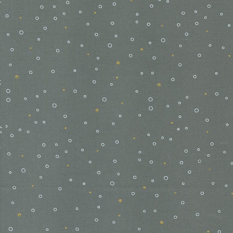 Moda Shimmer Metallic Snowing Dots Smoke 1846-14M Main Image