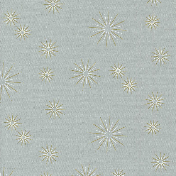 Moda Shimmer Metallic Stars Silver 1844-13M Main Image