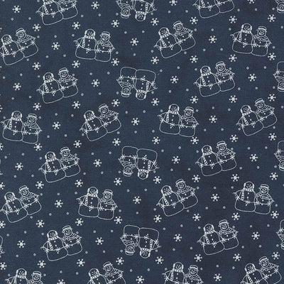 Moda Snowman Gatherings IV Couple Night Sky 49250-14