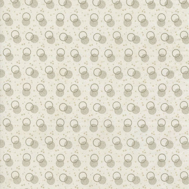 Moda Snowman Gatherings Iv Snowball Shadow Dots Snow Taupe 49253-15