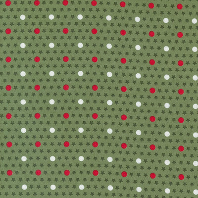 Moda Starberry Polka Dots Green 29186-13 Main Image