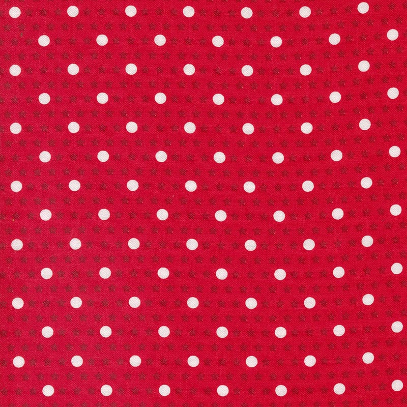 Moda Starberry Polka Dots Red 29186-22 Main Image