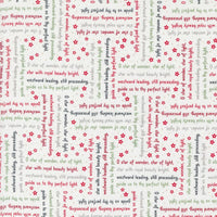 Moda Starberry Song Text Off White 29184-11 Main Image