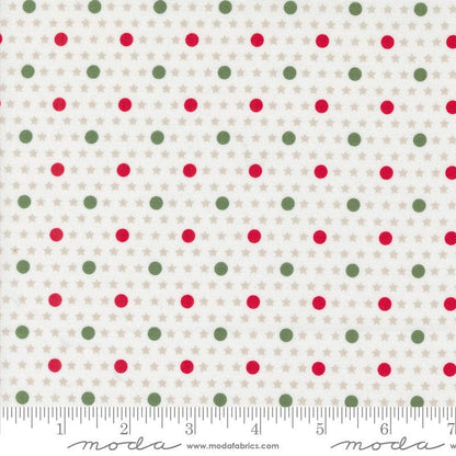 Moda Starberry Polka Dots Off White 29186-11 Ruler Image