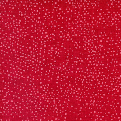 Moda Winterly Thatched Dotty Crimson 48715-43 Main Image