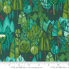 Moda Winterly Winter Landscape Spruce 48762-18 Swatch Image