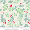 Moda Winterly Greenery And Berries Cream 48764-11 Swatch Image