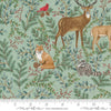 Moda Woodland Winter Animals Eucalyptus 56090-16 Swatch Image