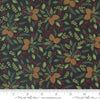 Moda Woodland Winter Pinecones Charcoal Black 56094-17 Ruler Image