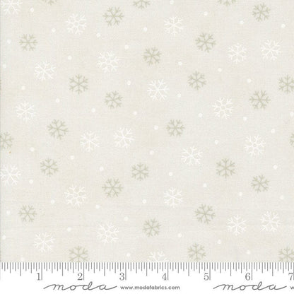 Moda Woodland Winter Snowflake Snowy White 56097-11 Ruler Image
