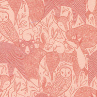 Moda Woodland Wonder Animals Blush 48390-18 Main Image