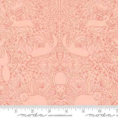 Moda Woodland Wonder Frolic Blush 48395-18 Ruler Image