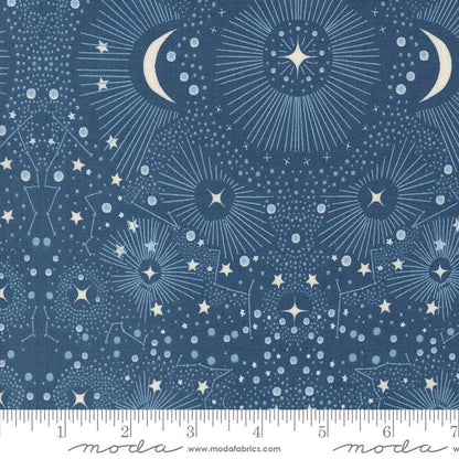 Moda Woodland Wonder Starshine Dusk 48397-14 Ruler Image