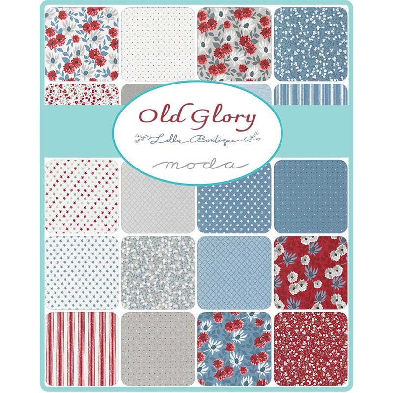 Moda Old Glory Mini Charm 5200MC Swatch Image