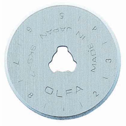 Olfa Rotary Cutters 28mm Olfa replacement rotary cutter blades: 2 pack  - The Sewing Studio