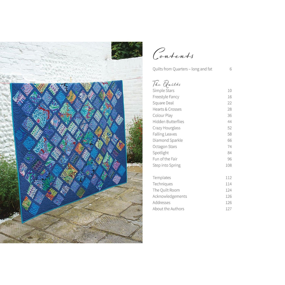 Pam and Nicky Quilts Books Quilts from Quarters by Pam and Nicky Lintott  - The Sewing Studio