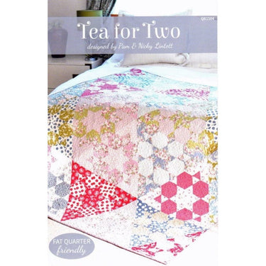 Pam and Nicky Quilts Patterns Tea For Two Quilt Pattern By Pam and Nicky Lintott  - The Sewing Studio for sale UK - The Sewing Studio