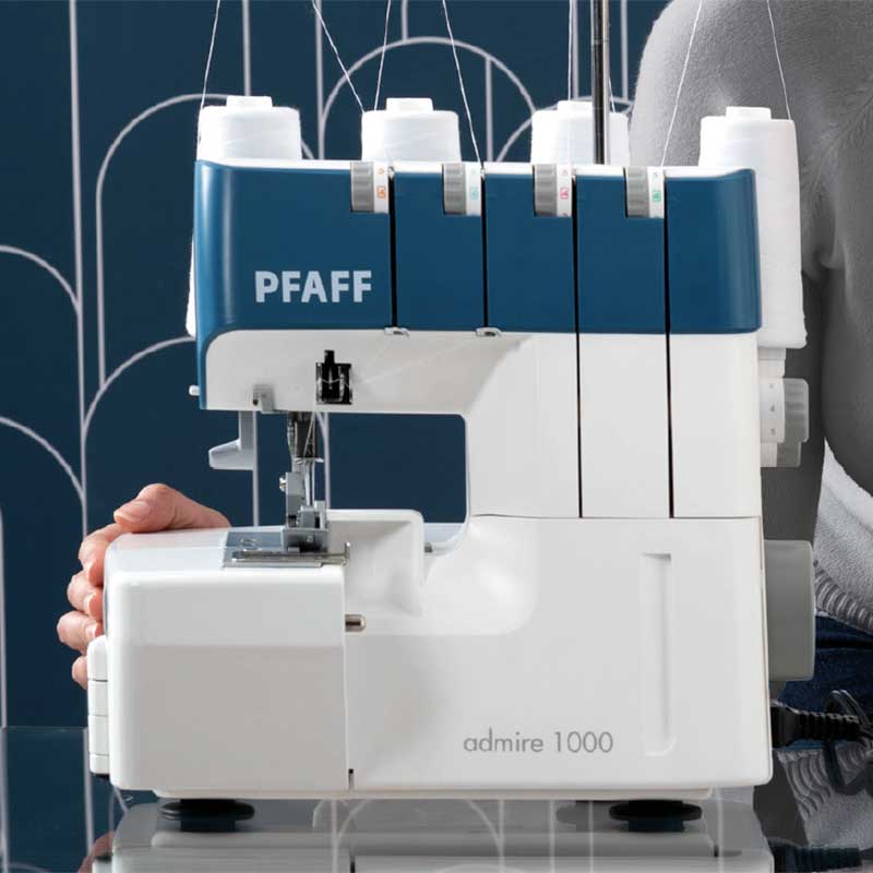 Pfaff Sewing Machines Pfaff Admire 1000 Overlocker + FREE Gifts worth £74  - The Sewing Studio