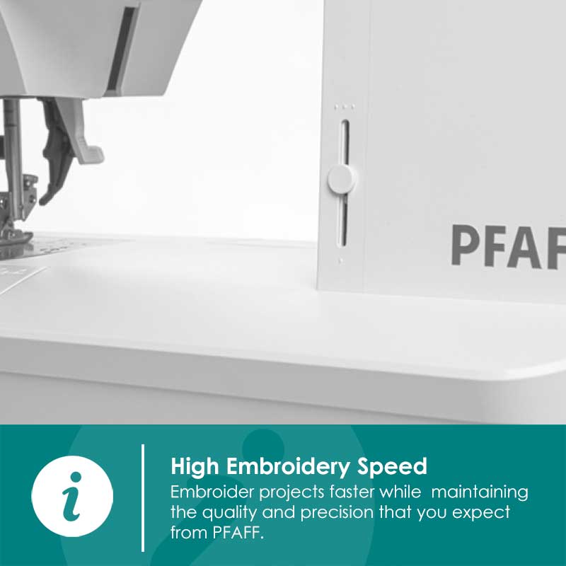 Pfaff Sewing Machines Pfaff Creative Ambition 640 Sewing and Embroidery Machine + FREE Needles worth £39  - The Sewing Studio