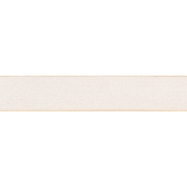 Super Sheer Ribbon: 25mm: Cream. Price per metre.