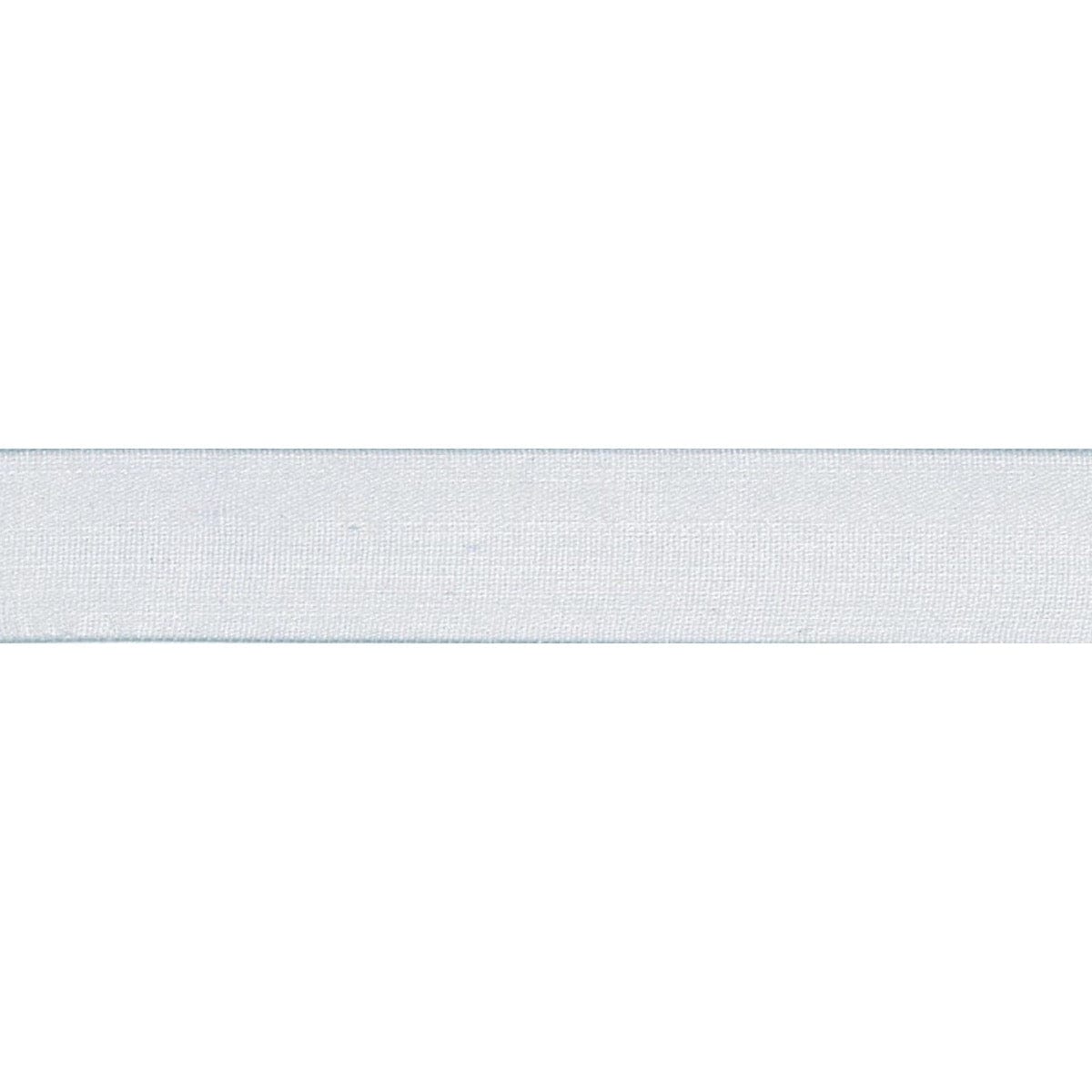 Super Sheer Ribbon: 15mm: Silver Grey. Price per metre.