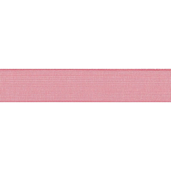 Super Sheer Ribbon: Dusky Pink: 10mm wide. Price per metre.
